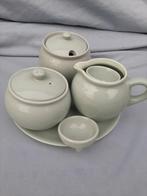 Ontbijtsetje Goedewaagen/ grijsgroen, Gebruikt, Overige typen, Ophalen of Verzenden, Overige stijlen