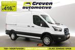 Ford E-Transit L2H2 Trend 68 kWh | Snelladen | SOH 99% | Air, Auto's, Bestelauto's, Automaat, Gebruikt, Wit, 184 pk