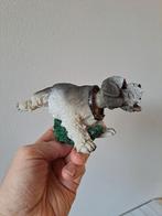 Knikkende plassende Schnauzer hond, kunsthars 16x7x8cm, Ophalen of Verzenden, Zo goed als nieuw, Hond of Kat, Beeldje of Figuurtje