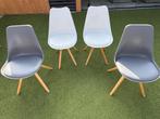 4 eetkamerstoelen, Huis en Inrichting, Stoelen, Ophalen, Gebruikt, Overige kleuren, Vier