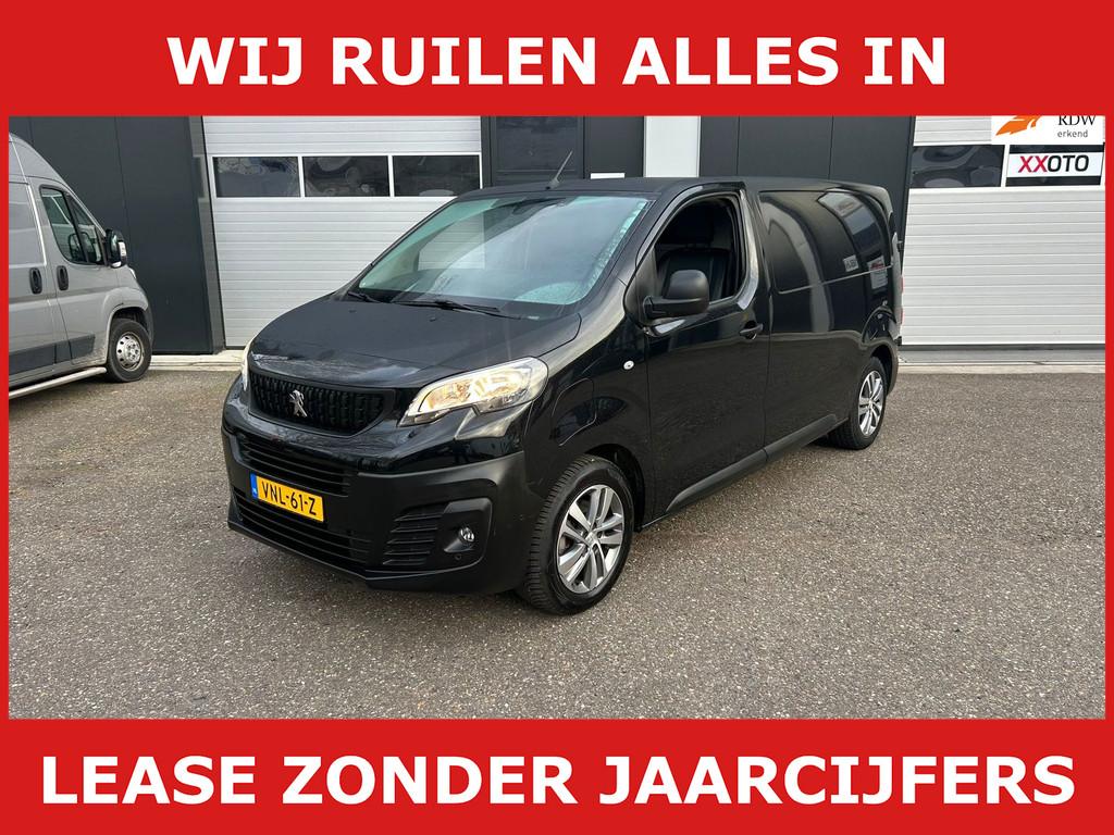 Peugeot E-Expert Standard Asphalt 50 elektrisch, Auto's, Bestelauto's, 1849 kg, 136 pk, Gebruikt, Alcantara