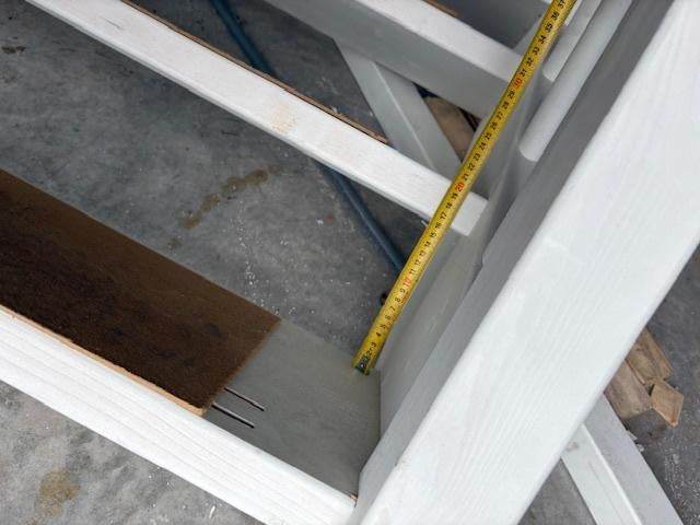 te koop houten trap, Ophalen, Zo goed als nieuw, Trap, 2 tot 4 meter