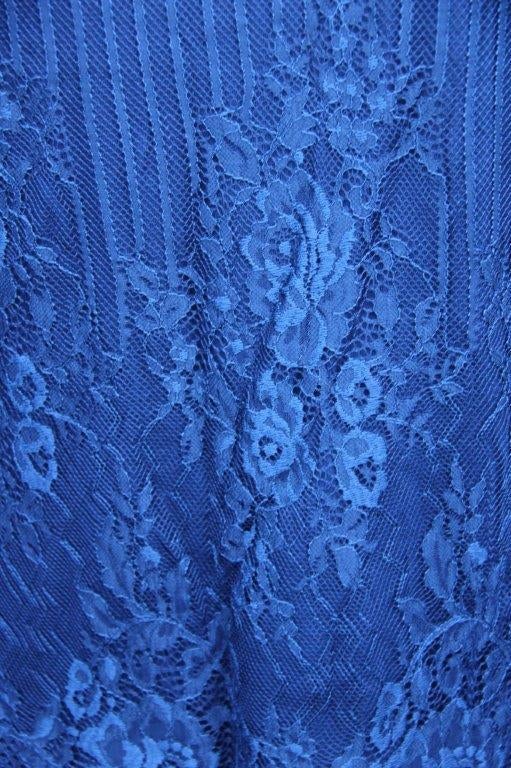 Tuniek donkerblauw kant Cream mt M Vaste prijs, Maat 38/40 (M), Cream, Zo goed als nieuw, Verzenden