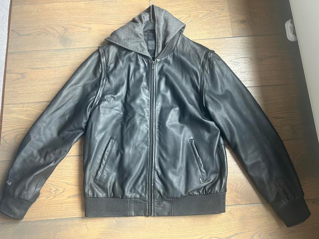 Leather jacket, Velez Artisan, Maat 52/54 (L), Verzenden, Zwart