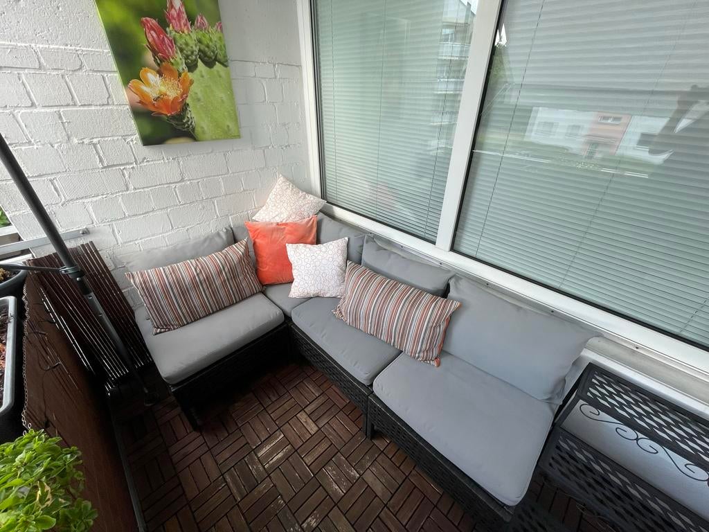 4x IKEA KUNGSHOLMEN hocker – zwartbruin – zeer goede staat, Tuin en Terras, Tuinsets en Loungesets, Ophalen of Verzenden, Zo goed als nieuw