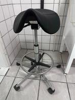 Ergonomische Zadelkruk - Zwart, Verstelbaar, Ophalen, Kunststof, Gebruikt, Zwart