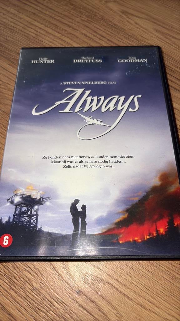 Always van Steven Spielberg met Richard Dreyfuss., Vanaf 16 jaar, Ophalen of Verzenden, Zo goed als nieuw