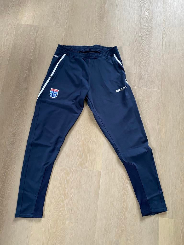 Te koop: Craft Pec Zwolle trainingsbroek, Blauw, Ophalen of Verzenden, Zo goed als nieuw, Algemeen