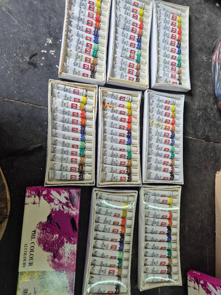 Olieverf tubes, Ophalen, Nieuw, Olieverf