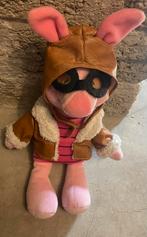 Knorretje knuffel in pilotenoutfit - Winnie de Poeh, Ophalen of Verzenden, Zo goed als nieuw, Overige typen