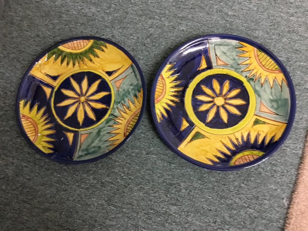 Borden Mexicaans/ Spaans, Antiek en Kunst, Antiek | Keramiek en Aardewerk, Ophalen of Verzenden