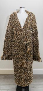 Morgan de toi lang vest bruin/beige ZGAN, Maat 38/40 (M), Bruin, Zo goed als nieuw, Morgan