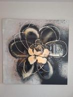 Schilderij bloem, Ophalen, Zo goed als nieuw, Schilderij, 75 cm of meer