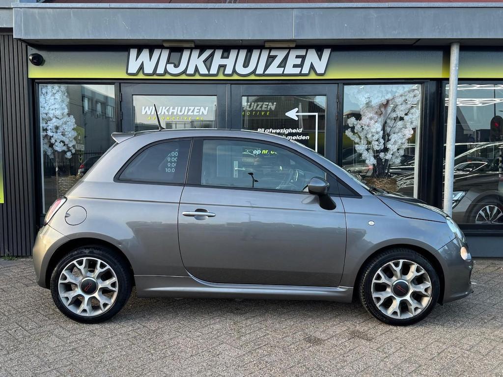 Fiat 500 0.9 Turbo 500S met Climate ! Sport pakket ! Topstaa, Auto's, Fiat, Voorwielaandrijving, Gebruikt, Leder en Stof, Origineel Nederlands