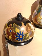 Plateel voorwerpen en Hollands aardewerk vaas., Ophalen