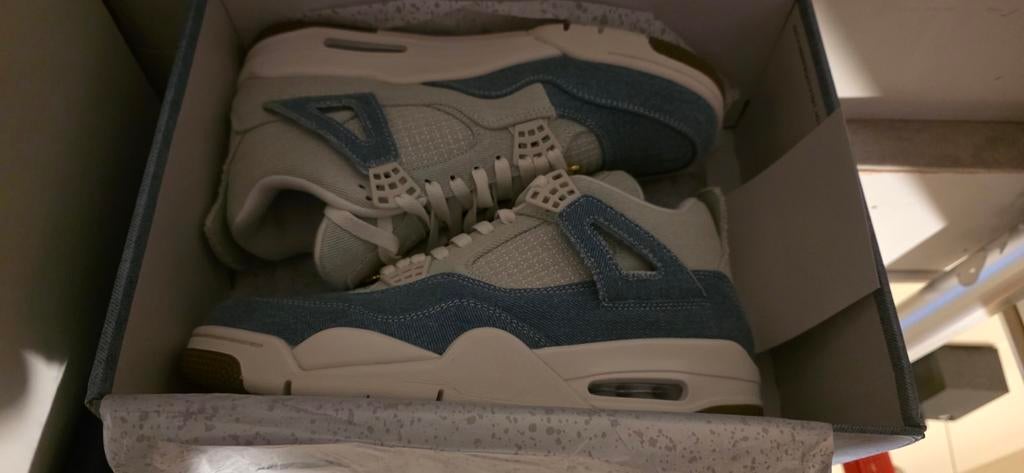 Nike Air Jordan 4 Denim maat 44, Ophalen of Verzenden
