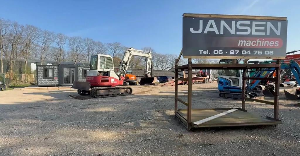 Takeuchi TB180FR (bj 2008), Zakelijke goederen, Machines en Bouw | Kranen en Graafmachines, Jansen Machines, Albert@jansen-machines.com