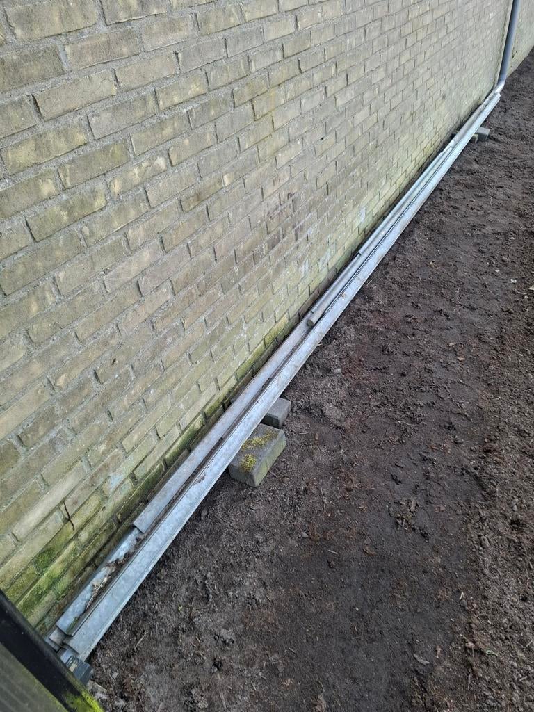 PARTIJTJE NIEUW GEGALV. HOEKSTAAL 40X40, Doe-het-zelf en Verbouw, Metalen, Ophalen of Verzenden, Nieuw