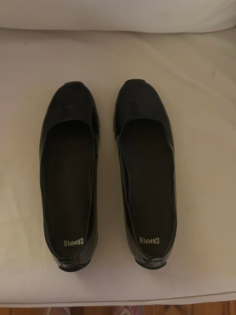 Lak  ballerina,s van merk Caper, Ophalen of Verzenden, Gedragen, Zwart
