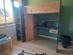 Hoogslaper kind met bureau & kast, Ophalen, Gebruikt, Hoogslaper