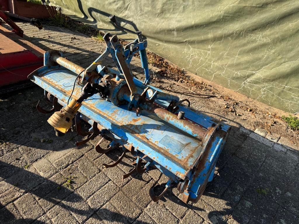 Grondfrees Mitsubishi minitractor, Ophalen, Zo goed als nieuw