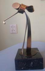 Golfer, modernistisch bronzen beeld / trophy, Ophalen of Verzenden