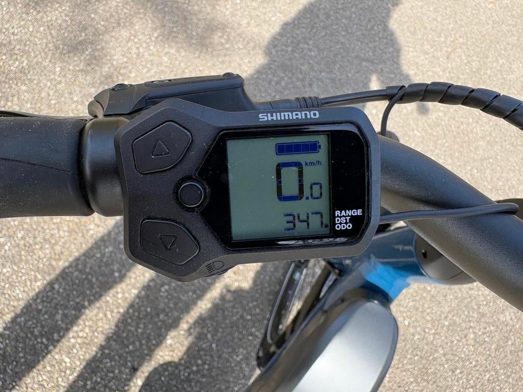 Gazelle Easyflow met SLECHTS 348km, 630wh accu, Ophalen, Zo goed als nieuw, 47 tot 51 cm, 50 km per accu of meer