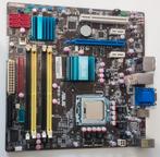 Asus P5Q-VM + C2D E8500, Computers en Software, Moederborden, Gebruikt, Intel, Socket 775, Ophalen of Verzenden