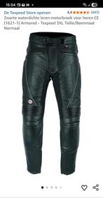 Texspeed leren motorbroek., Ophalen of Verzenden, Tweedehands, Broek | leer