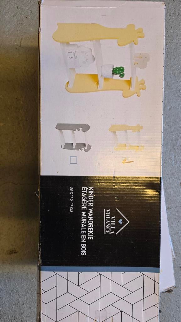 Leuke giraffe wandplank voor de kinderkamer per stuk, Ophalen of Verzenden, Nieuw, Wanddecoratie