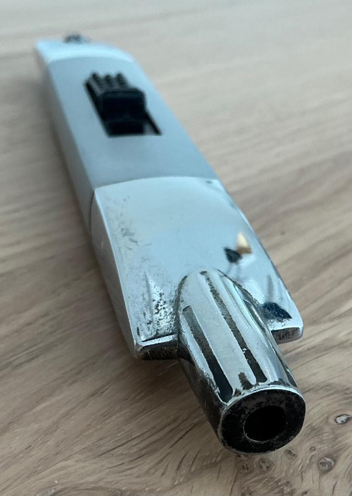 Navulbare aansteker (leeg), Ophalen of Verzenden, Gebruikt, Overige materialen, Minder dan 25 cm
