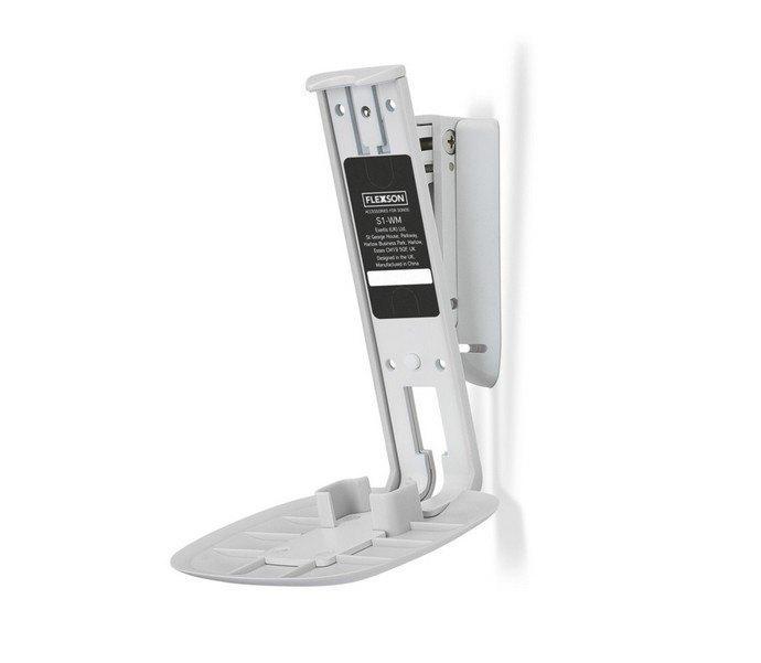 Muurbeugel voor Sonos One (Flexon FLXS1WM1011, Wit), Audio, Tv en Foto, Luidsprekers, Zo goed als nieuw, Front, Rear of Stereo speakers