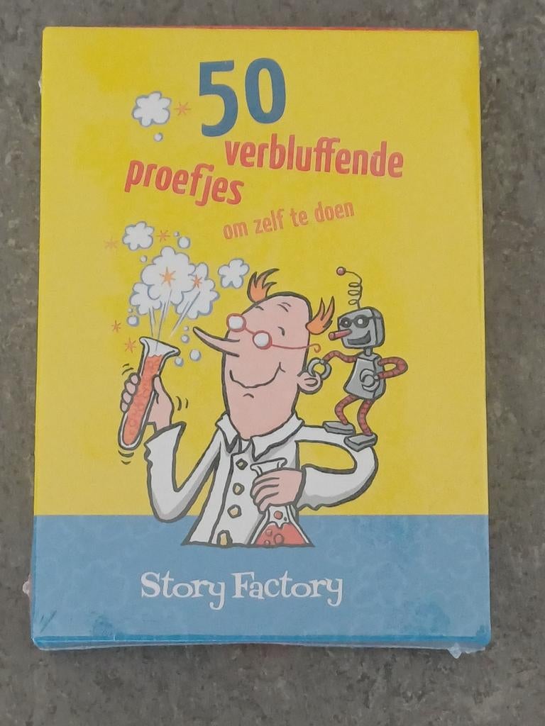 50 Verbluffende Proefjes om Zelf te Doen - Story Factory, Kinderen en Baby's, Speelgoed | Educatief en Creatief, Ophalen of Verzenden