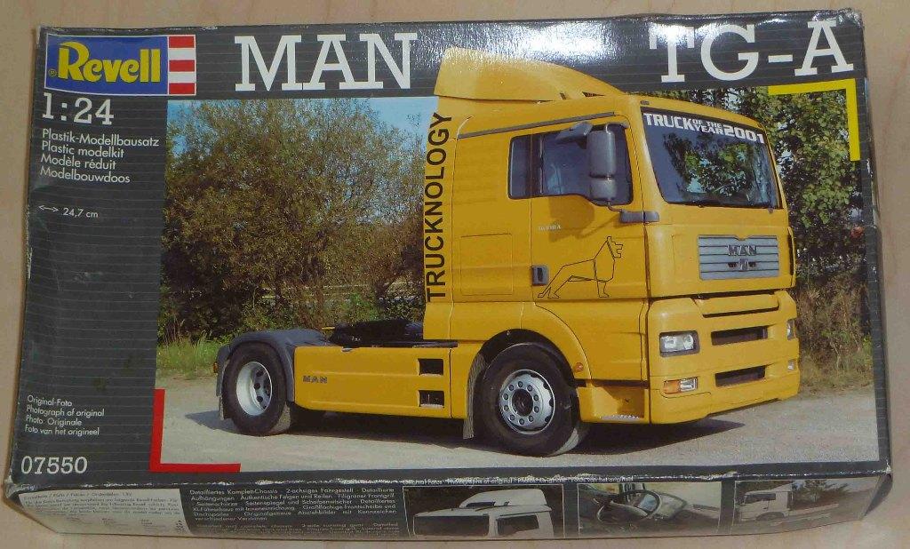 Man TG-A (Revell), Overige merken, 1:50 of kleiner, Ophalen of Verzenden, Zo goed als nieuw