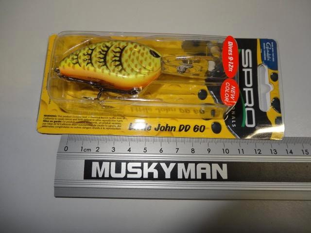 Kunstaas: Spro Little John DD 60 Pluggen, Watersport en Boten, Hengelsport | Roofvissen, Nieuw, Overige typen, Verzenden