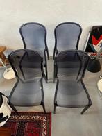 Space age plexiglas stoelen, vintage design eetkamerstoelen, Ophalen, Kunststof, Gebruikt, Overige kleuren