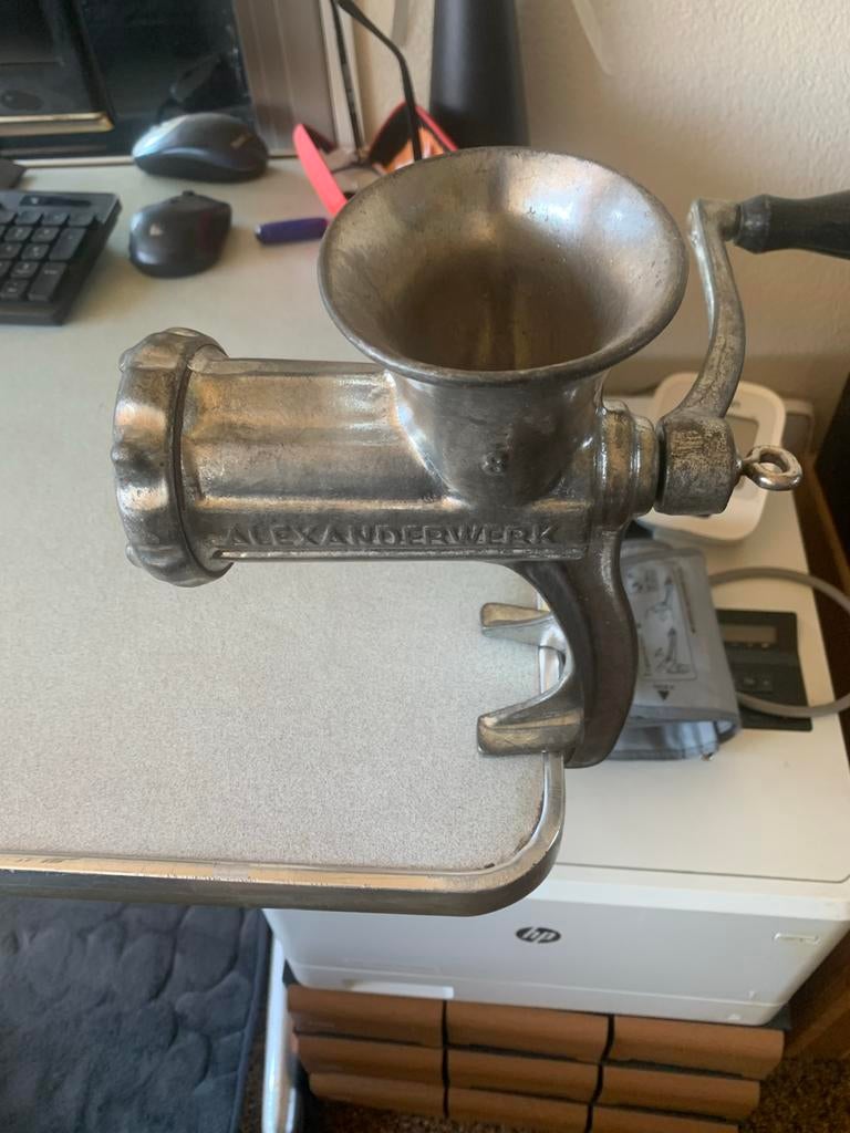 Oude vleesmolen Alexanderwerk - Twan, Ophalen of Verzenden