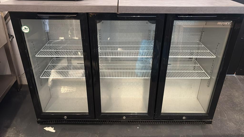 ZGAN Vitrine Koelkast voor onder bar (2 stuks), Ophalen of Verzenden, Gebruikt, Koelen en Vriezen