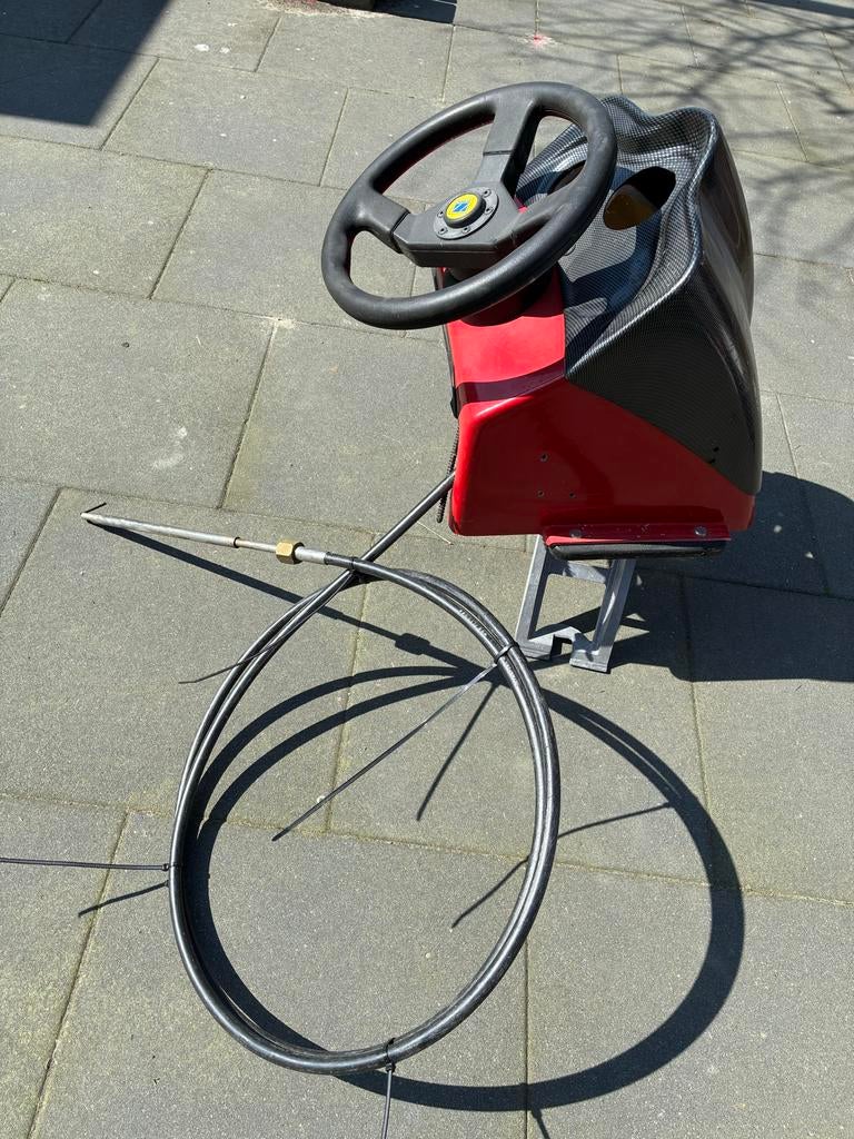 Zodiac stuurconsole met stuur en bankje, Ophalen of Verzenden, Gebruikt, Motor en Techniek