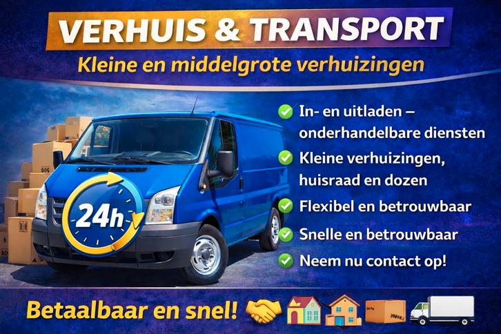 VERHUIS & TRANSPORT, Diensten en Vakmensen, Verhuizers en Opslag