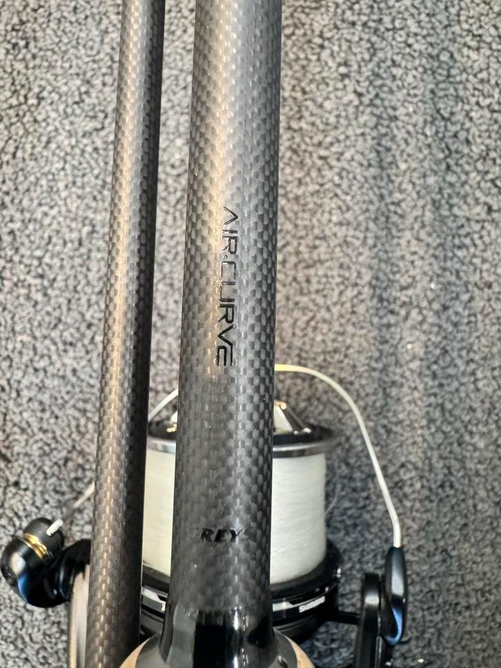Greys Aircurve 3lbs 12ft MK2 met Shimano Ultegra 14000XTD, Watersport en Boten, Hengelsport | Karpervissen, Zo goed als nieuw