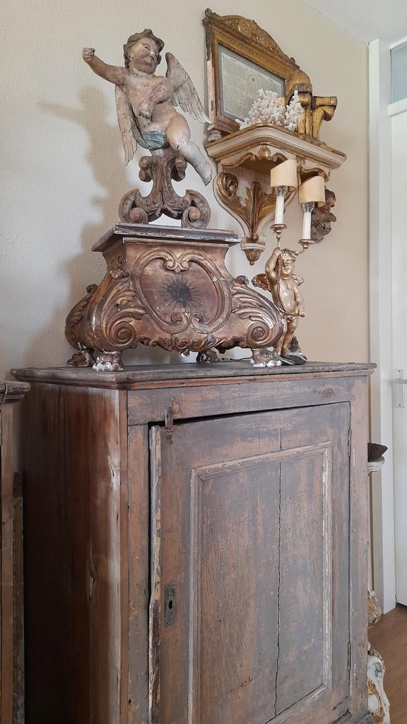 Kerkelijk antiek console, Antiek en Kunst, Antiek | Religie, Ophalen of Verzenden