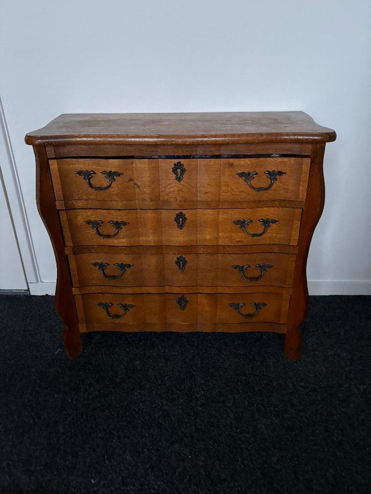 Ladekastje Merk: Rondova Stijlmeubelen Nederland 1950-1974, Huis en Inrichting, Kasten | Ladekasten, Gebruikt, Minder dan 100 cm