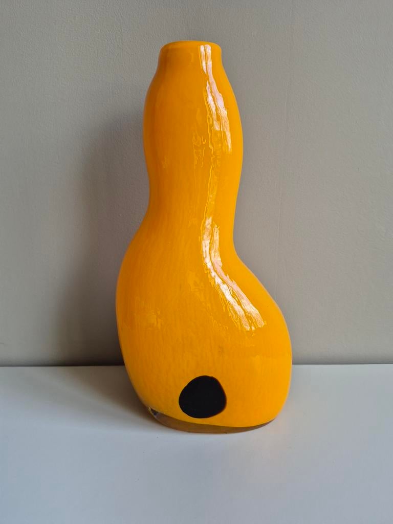 Mooie mondgeblazen vaas, Ophalen of Verzenden