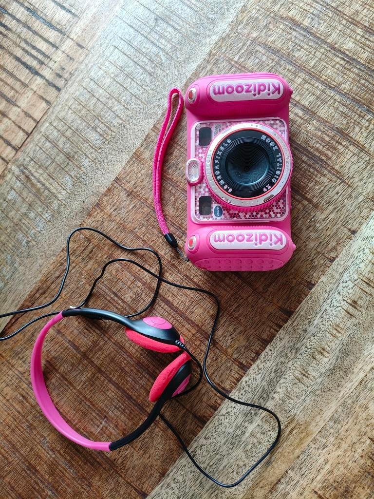 Vtech Kidizoom kindercamera met koptelefoon, Ophalen, Gebruikt, Overige typen, Met geluid