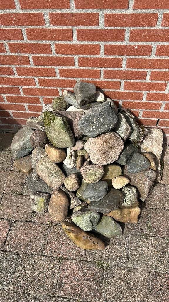 Zwerf keien, Tuin en Terras, Grind, Keien en Split, Ophalen, Zo goed als nieuw