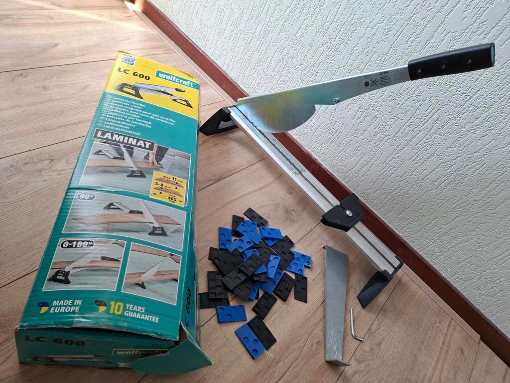 Wolcraft lc600 laminaat snijder + legset, Ophalen