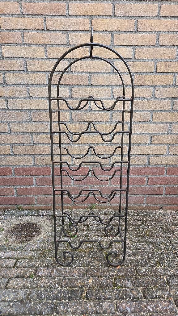 Wijnrek, Ophalen, Gebruikt, 5 tot 15 flessen, Metaal