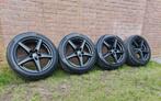 ❗️Dikke Autec 17 inch 5x108 Matt Black velgen, Auto-onderdelen, Banden en Velgen, Ophalen, Gebruikt, Banden en Velgen, 17 inch