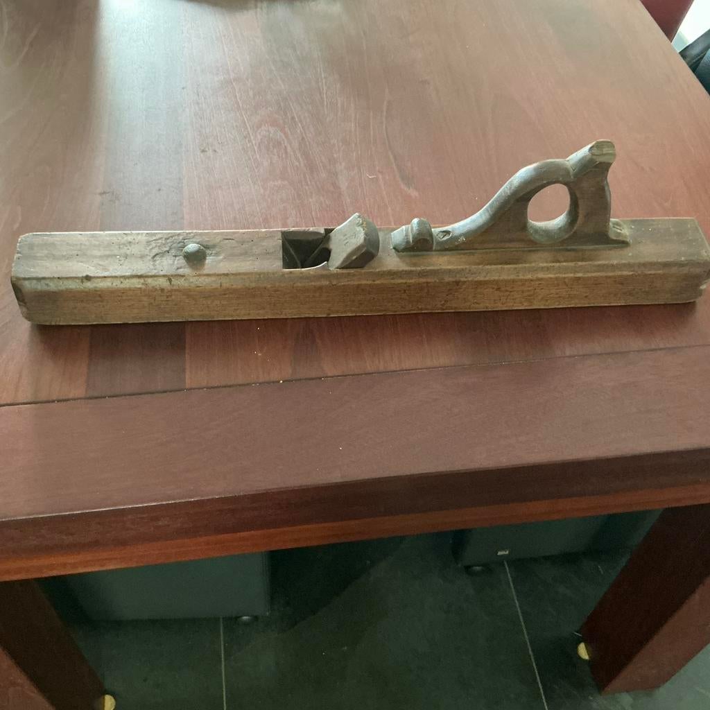 Antieke blokschaaf, Ophalen, Gebruikt